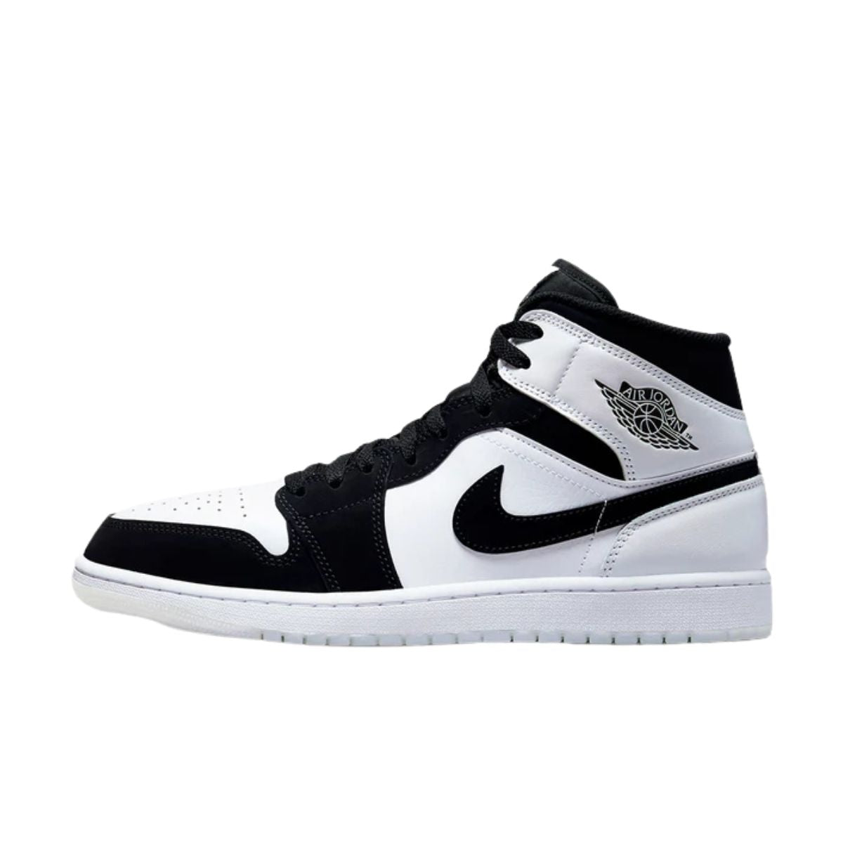 Air Jordan 1 Mid SE 'Black and White' - Diamond Shorts