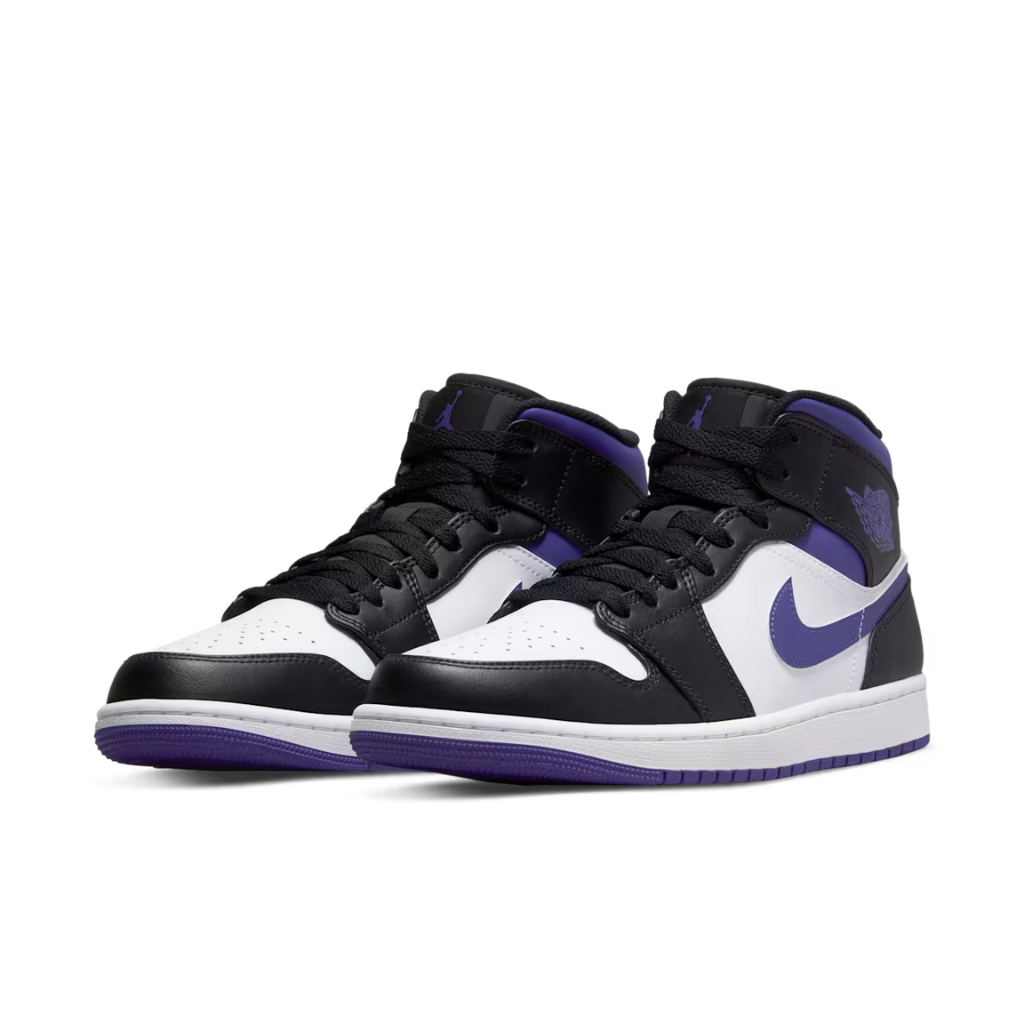 Air Jordan 1 Mid 'Court Purple'
