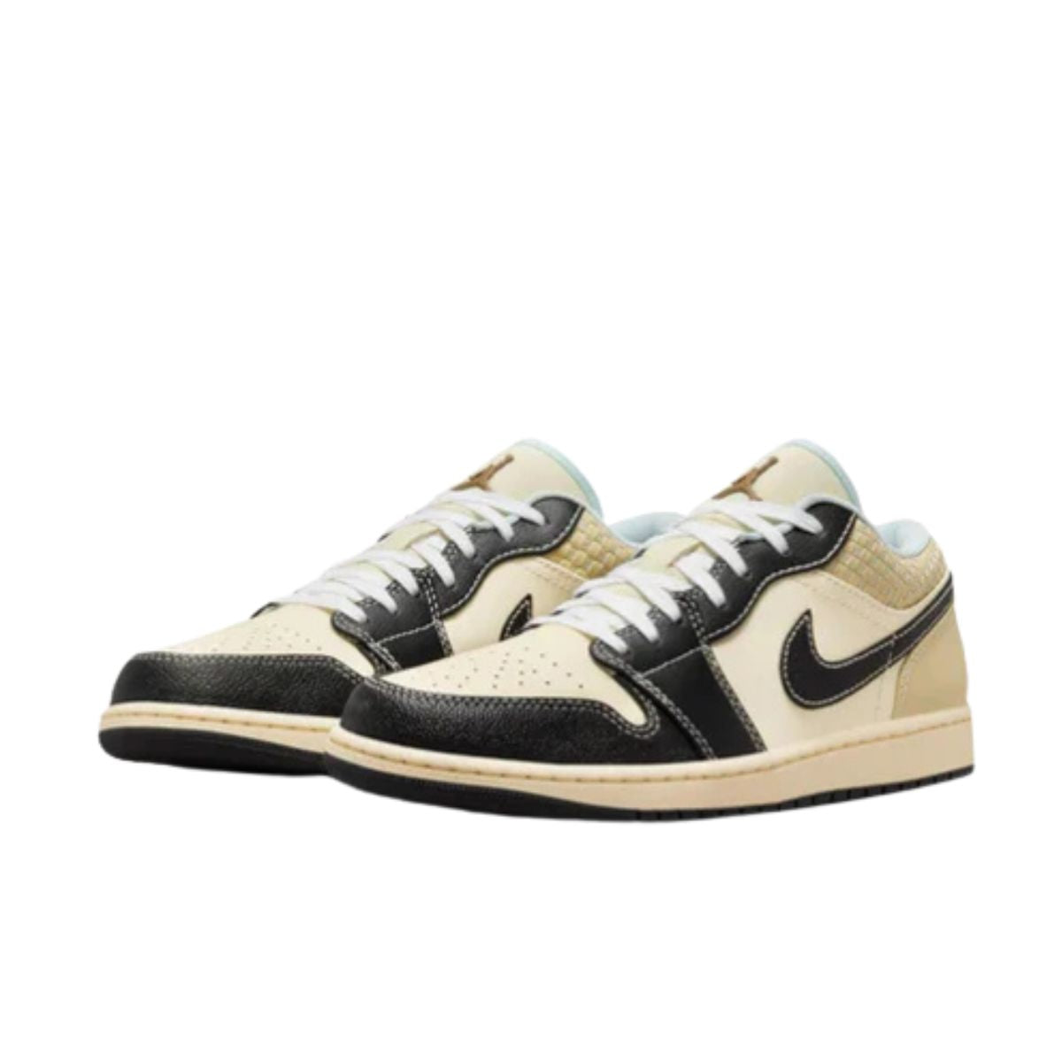 Jordan 1 Low SE Coconut Milk Black Muslin
