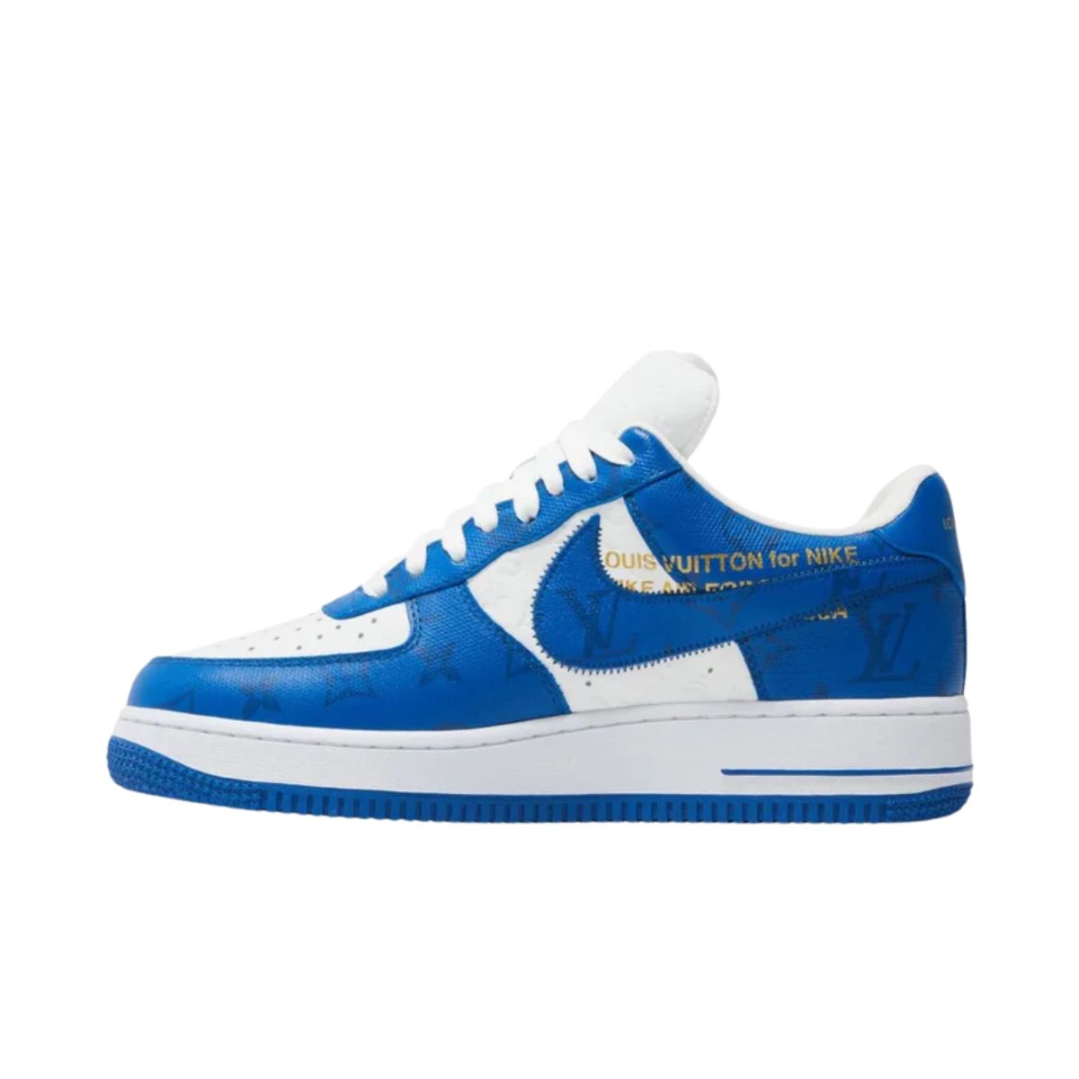 Louis Vuitton Nike Air Force 1 Low White Team Royal