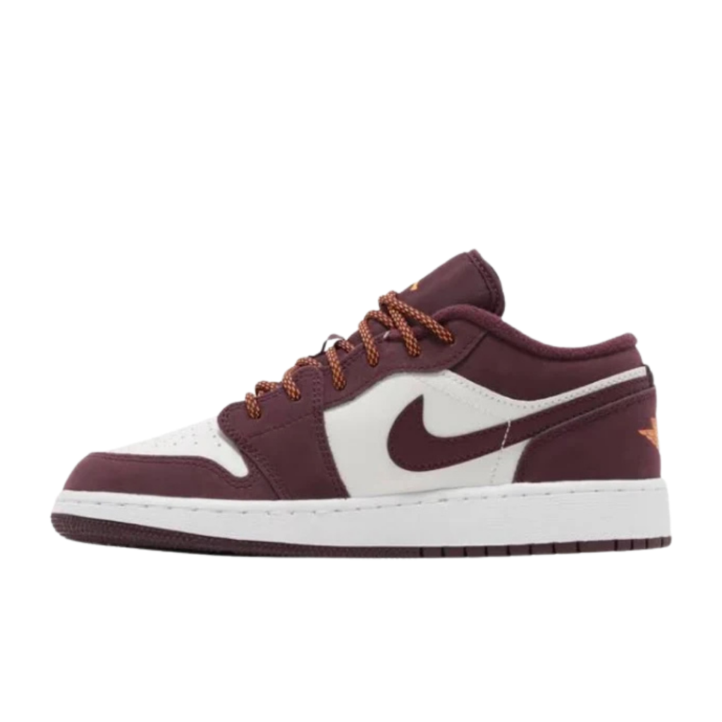 Jordan 1 Low Night Maroon (GS)