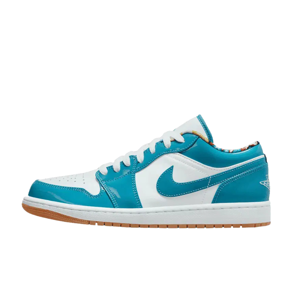Air Jordan 1 Low 'Barcelona' Cyber Teal