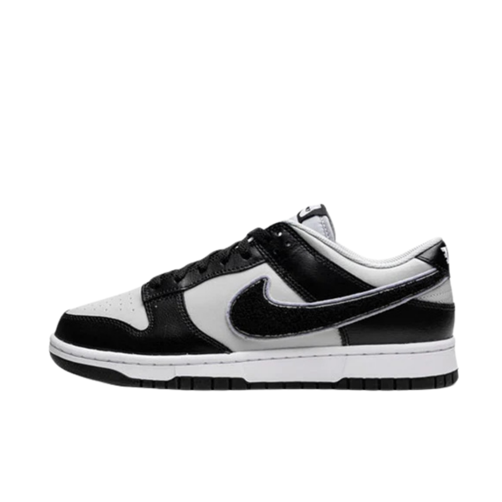 Nike Dunk Low 'Chenille Swoosh' Grey Fog