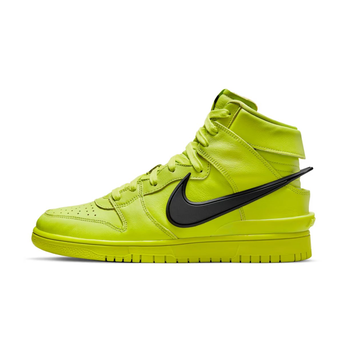 AMBUSH x Dunk High 'Flashlime'