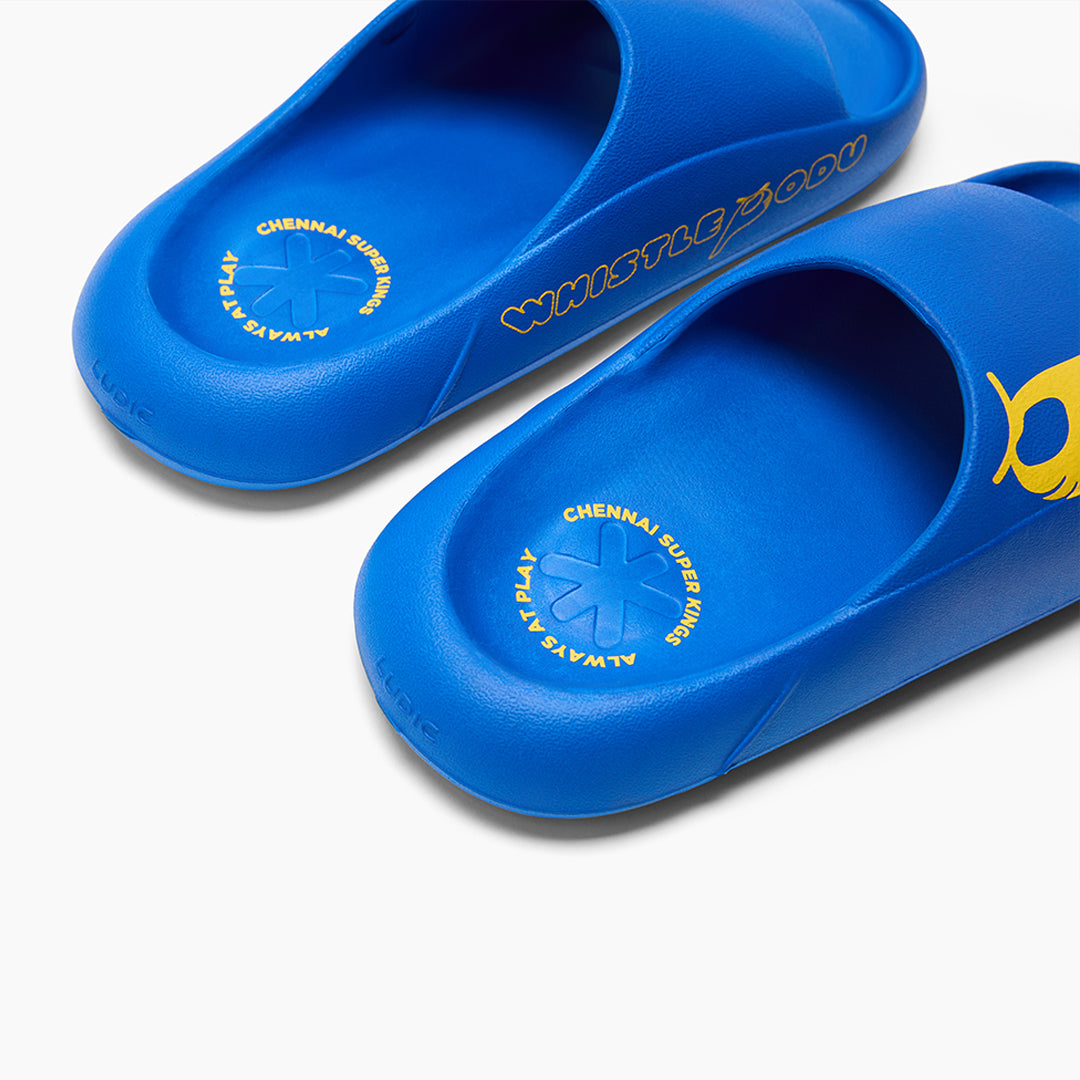 Maria Blue Slides