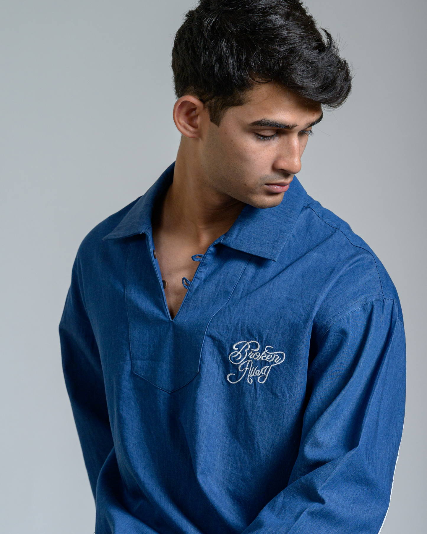 Embroidered Flow Shirt