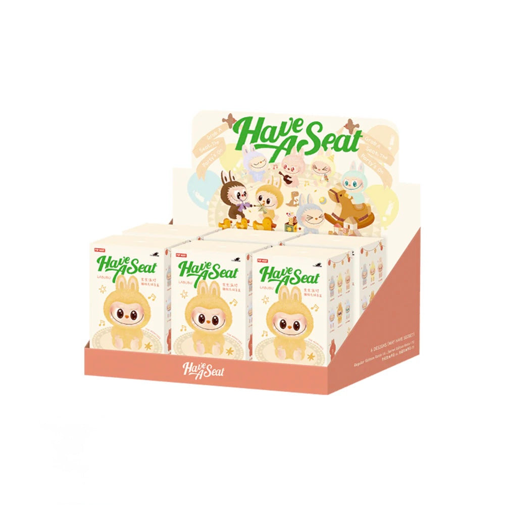 Pop Mart Labubu The Monsters Have a Seat Vinyl Blind Box Pack of 6