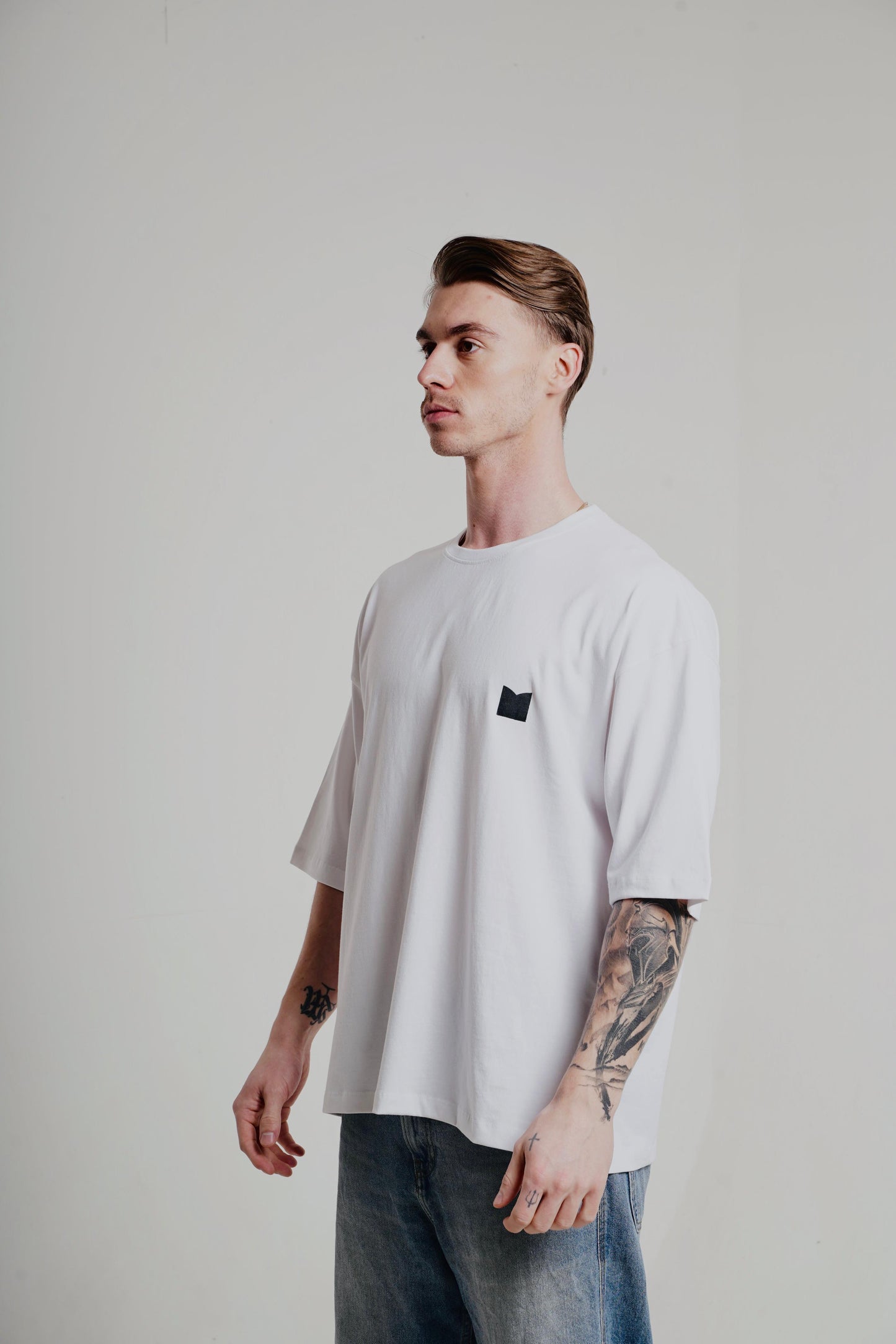 Solid White Tee
