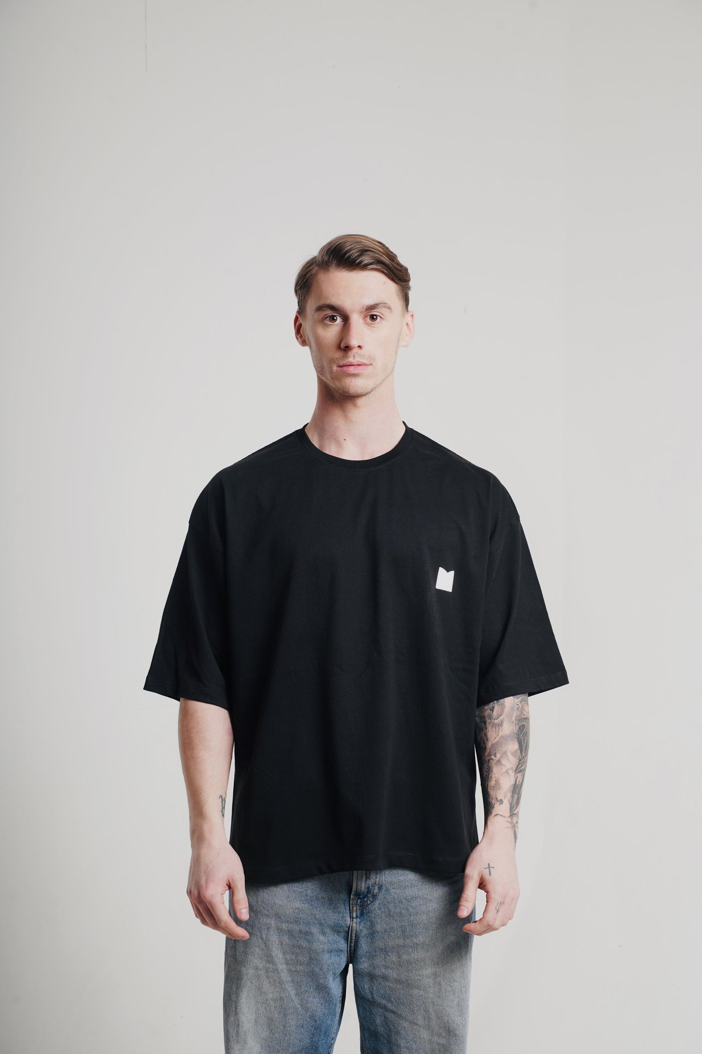 Solid Black Tee