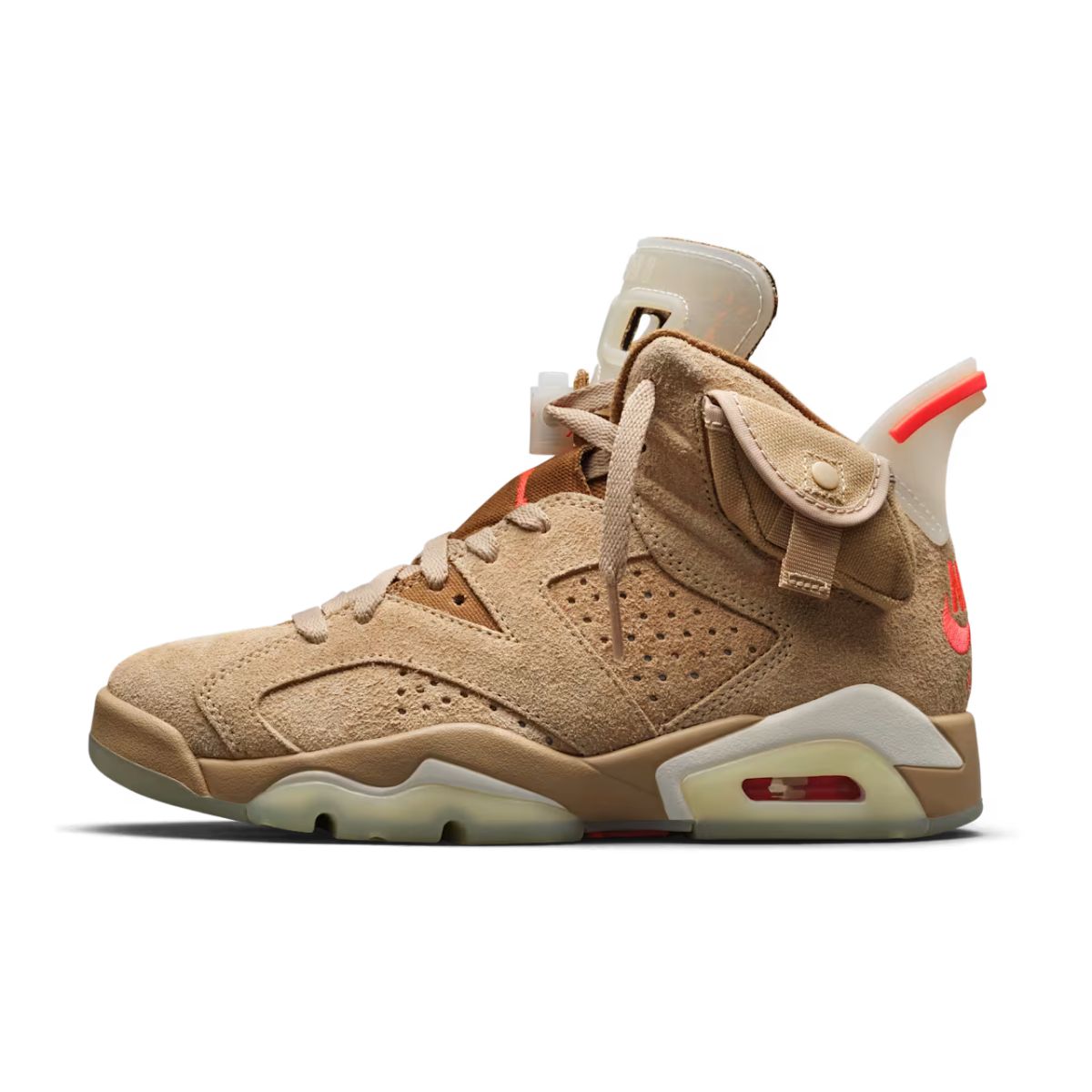 Travis Scott x Air Jordan 6 Retro 'British Khaki'