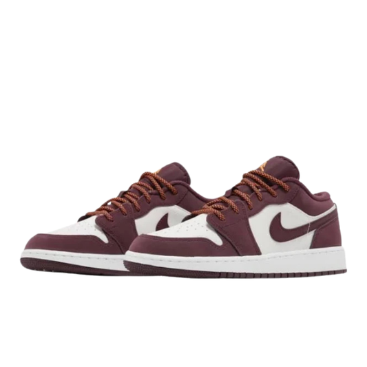 Jordan 1 Low Night Maroon (GS)