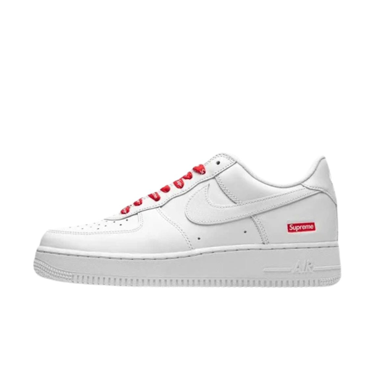 Air Force 1 Low Supreme Box Logo White