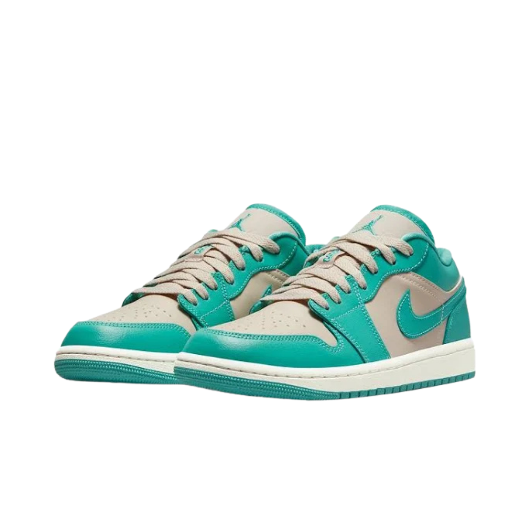 Wmns Air Jordan 1 Low 'Tropical Teal Sandy Beige'