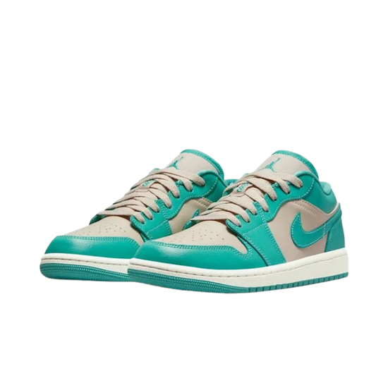 Wmns Air Jordan 1 Low 'Tropical Teal Sandy Beige'