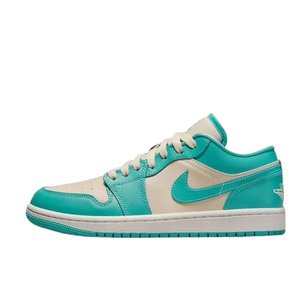 Wmns Air Jordan 1 Low 'Tropical Teal Sandy Beige'