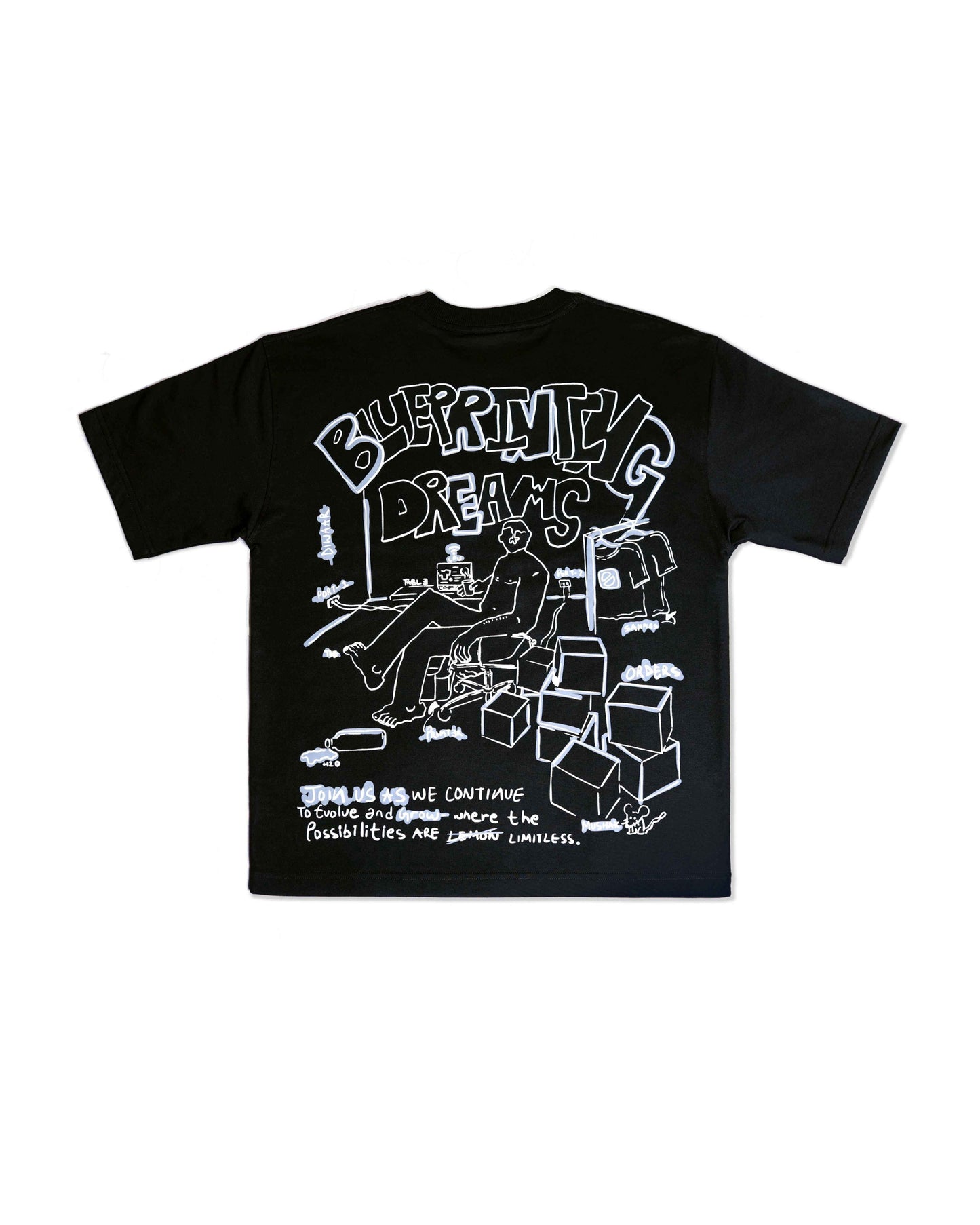 BLUEPRINTING DREAMS UNISEX TEE