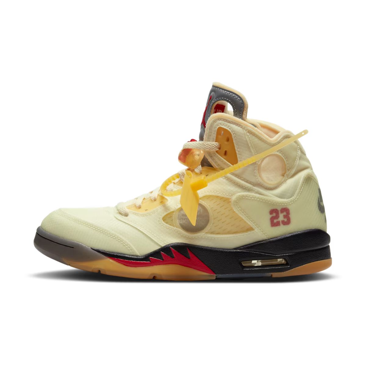 Off-White x Air Jordan 5 SP 'Sail'