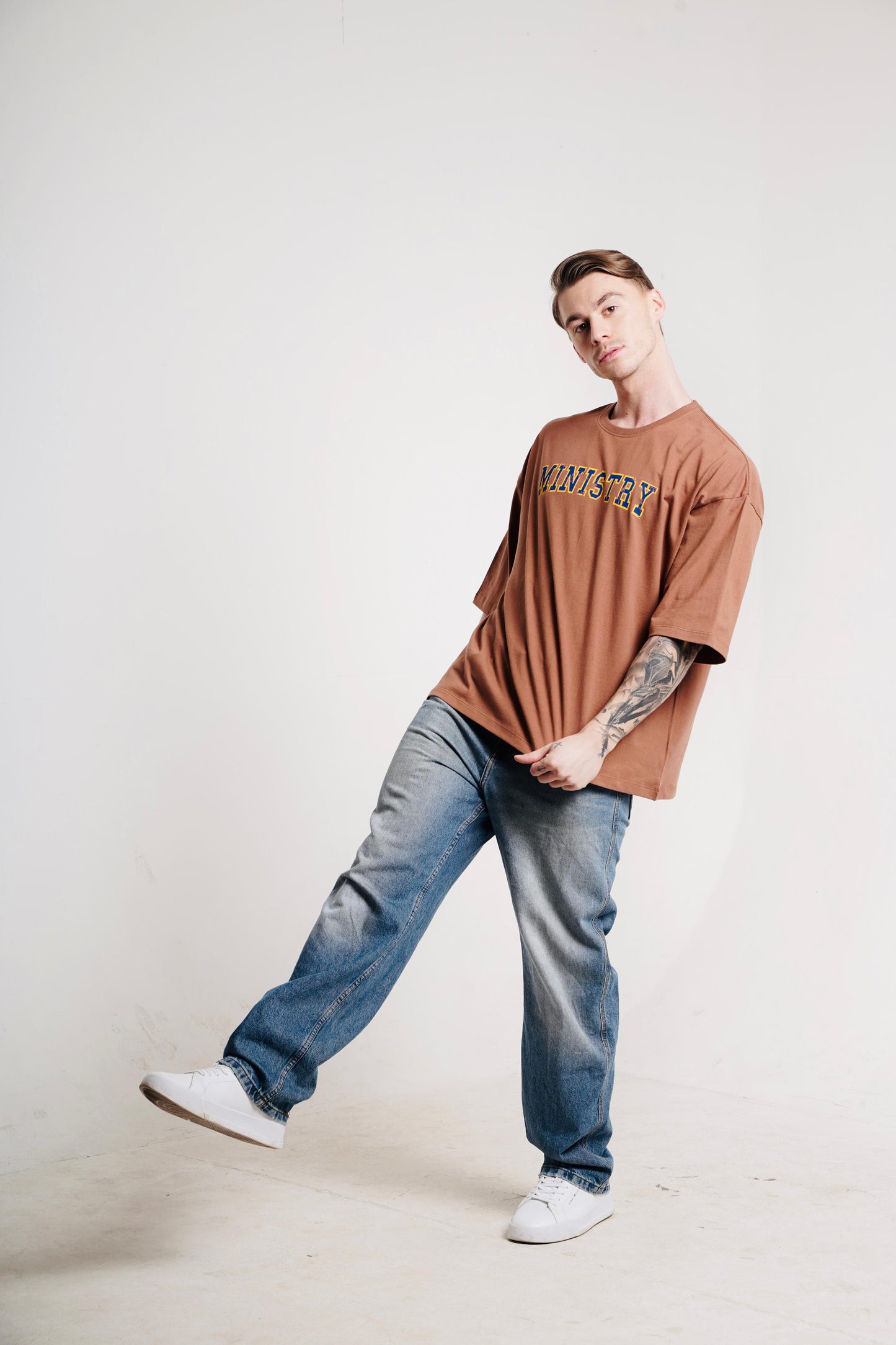 Solid Brown No. 18 Tee