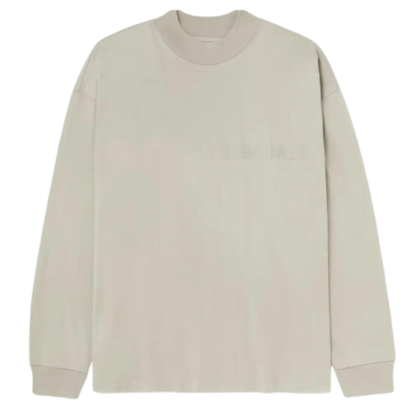 Essentials Crewneck Longsleeves Smoke SS23