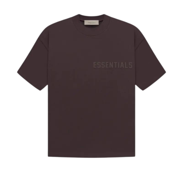 ESSENTIAL TEE PLUM SS23