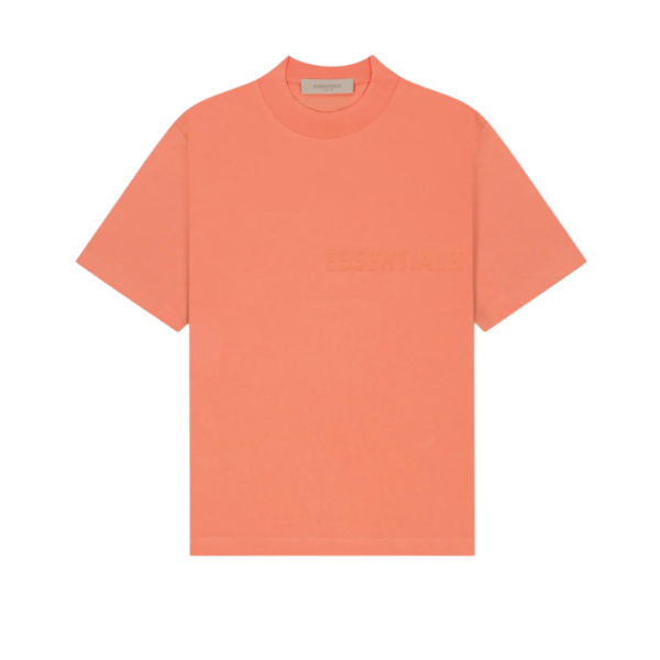 ESSENTIAL TEE CORAL SS23