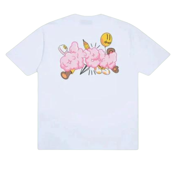 DREW HOUSE WHITE DOODLE TEE