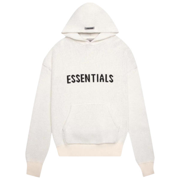 ESSENTIALS HOODIE KNITWEAR CREAM FW20