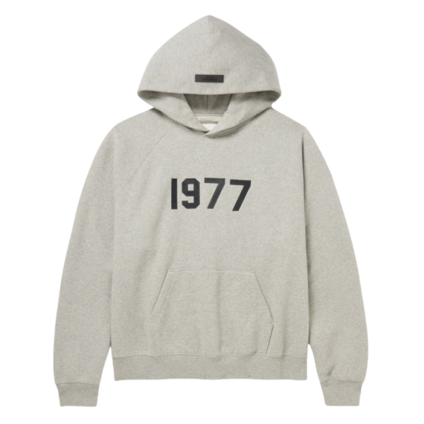 ESSENTIALS HOODIE DARK OATMEAL 1977 SS22