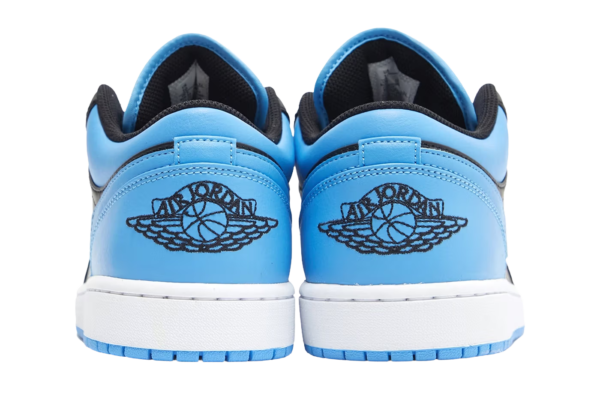 Air Jordan 1 Low "Black UNC" / UNC Toe - Image 4