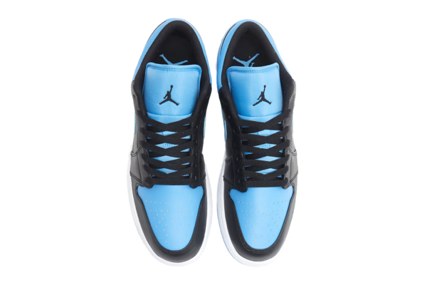 Air Jordan 1 Low "Black UNC" / UNC Toe - Image 3