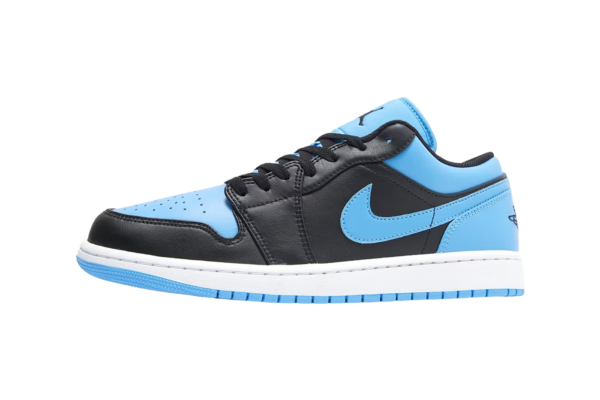 Air Jordan 1 Low "Black UNC" / UNC Toe