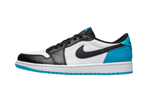 Jordan 1 Low "Black Dark Powder Blue"