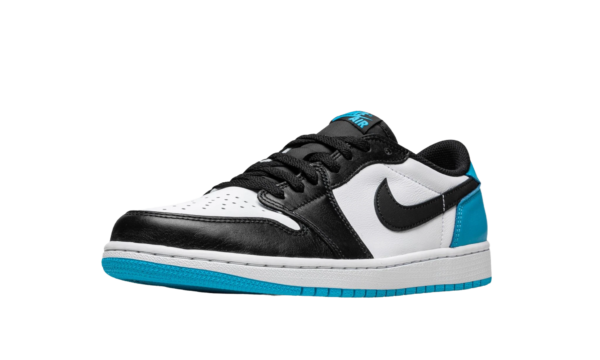 Jordan 1 Low "Black Dark Powder Blue" - Image 3