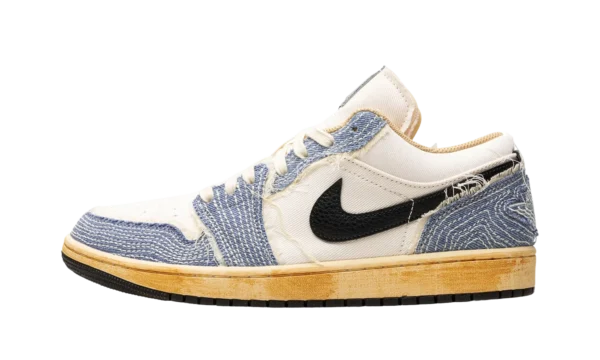 Air Jordan 1 Low SE WRMK "Sashiko Denim"