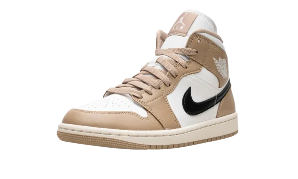 Air Jordan 1 Mid SE Desert Sail (Women's) - Image 4