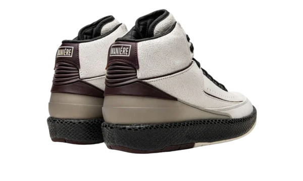 Air Jordan 2 x A Ma Maniere Airness Sail Burgundy - Image 3