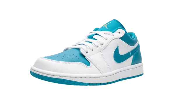 Jordan 1 Low Aqua - Image 4