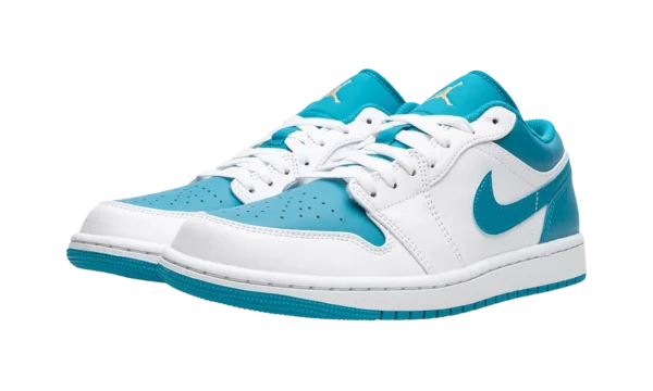 Jordan 1 Low Aqua - Image 2