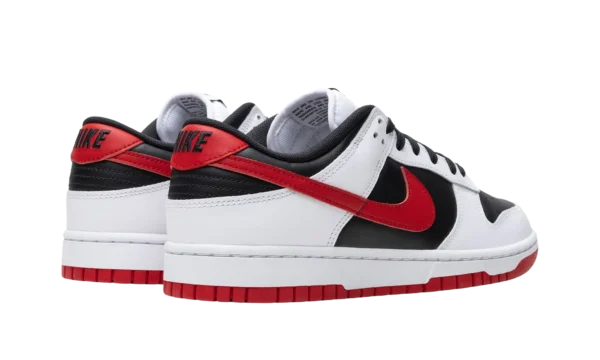 Nike Dunk Low Retro White Black University Red - Image 3