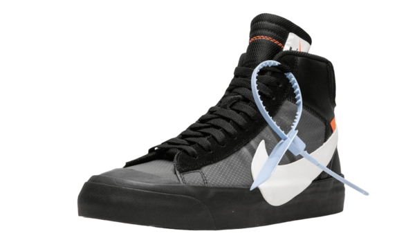 Nike Blazer Mid x Off White Grim Reaper Black - Image 4