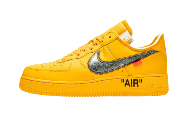 Nike Airforce 1 Low Off White ICA University Gold Lemonade