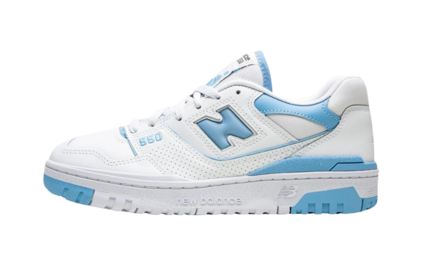 New Balance 550 White Blue Haze Rain Cloud