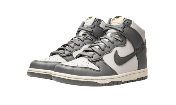 Dunk High SE GS 'Light Bone Tumbled Grey' - Image 2