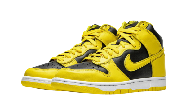 Nike Dunk High Black Varsity Maize - Image 2