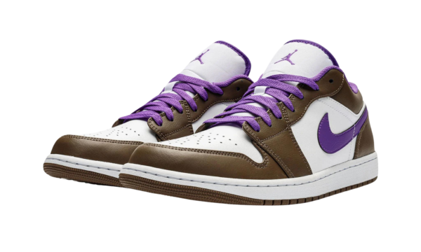 Air Jordan 1 Low 'Palomino ' / Purple Mocha - Image 2