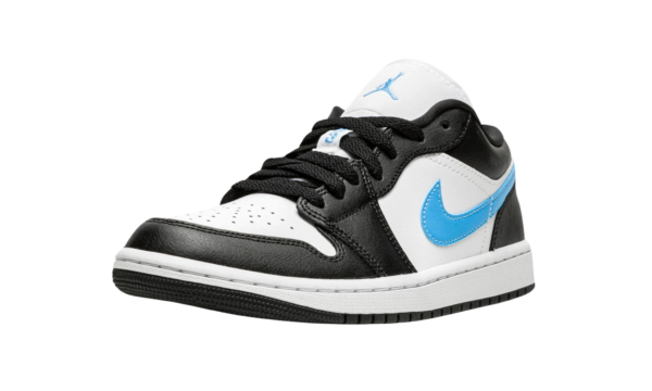 Wmns Air Jordan 1 Low 'Black University Blue' - Image 3