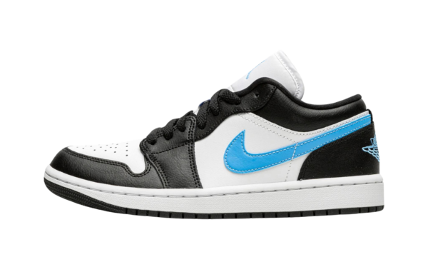 Wmns Air Jordan 1 Low 'Black University Blue'