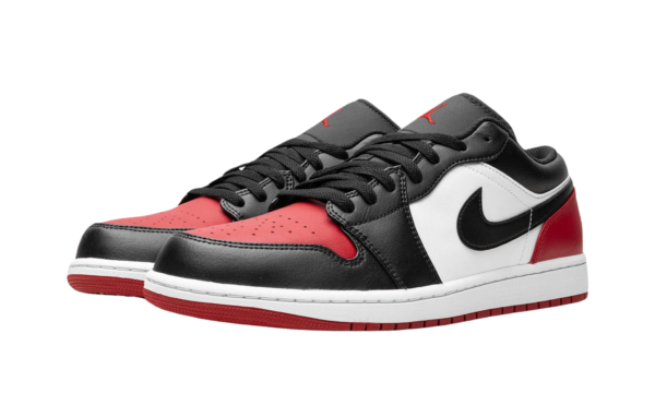 Air Jordan 1 Low Bred Toe 2.0 - Image 3