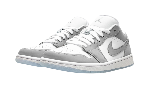 Wmns Air Jordan 1 Low 'White Wolf Grey' - Image 3