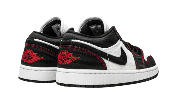 Wmns Air Jordan 1 Low SE Utility 'White Black Red' - Image 3